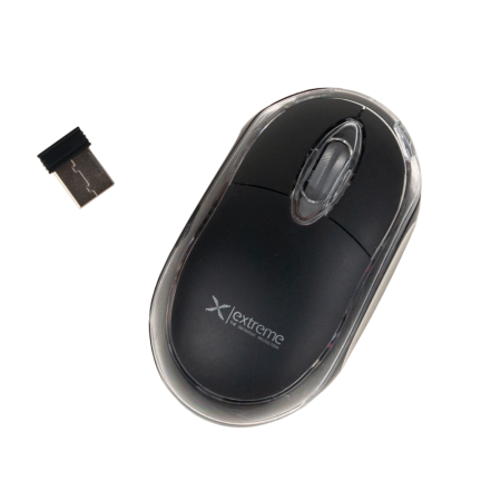 XM105K EXTREME MOUSE WIRELESS 2.4GHZ 3D OPTICAL USB HARRIER BLACK