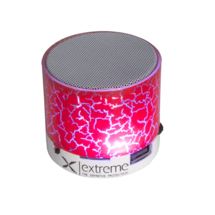 XP101R EXTREME BLUETOOTH REPRODUKTOR FM FLASH ČERVENÝ
