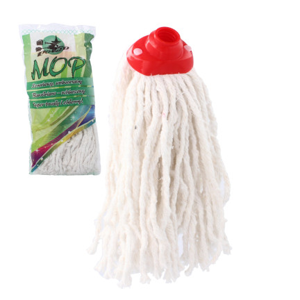 CHOM0032 BAVLNĚNÝ PROVÁZKOVÝ MOP S UNIVERZÁLNÍ KONCOVKOU SE ZÁVITEM