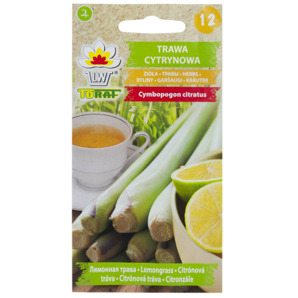 Z3034 SEMÍNKA BYLINY CITRONOVÉ TRÁVY ZDRAVOTNÍ VLASTNOSTI 0,1G