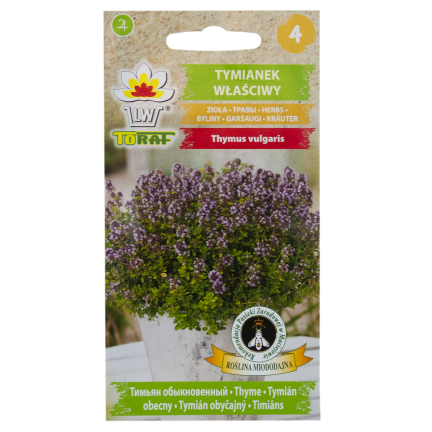 Z3035 TYMIÁN SPRÁVNÁ SEMENA BYLIN KOŘENÍ AROMATICKÉ 0,3G