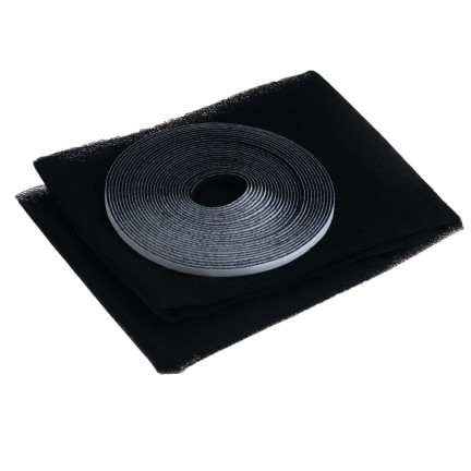 ZZ80 síť proti komárům do oken 130x150 + černý repelent proti komárům