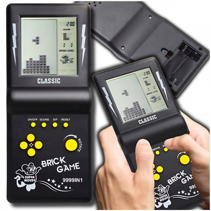 ZB20 ELEKTRONISCHES SPIEL TETRIS SCHLANGE TASCHENKONSOLE
