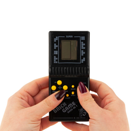 ZB20 ELEKTRONISCHES SPIEL TETRIS SCHLANGE TASCHENKONSOLE