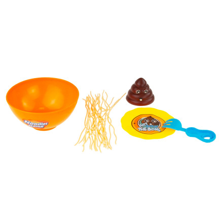 TG67273 BIER SPIEL FALLEN POO SPAGHETTI FAMILIE ARCADE SPASS