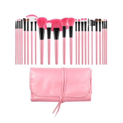 UR97 Schminkpinsel Set 24Stück rosa