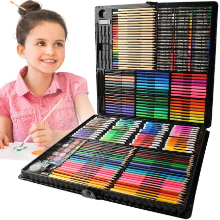 TG67284 KUNSTSET MALKOFFER 258EL.