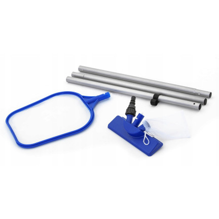 58013 Pool Cleaning Kit: Vacuum, Telescopic Pole, and Net