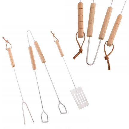 TG72010 GRILLBESTECK-ZUBEHÖR-SET 3-TEILIG GRILL