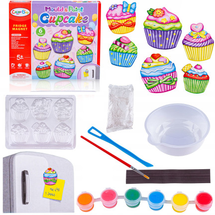 TG67288 MAGNETE DIY KREATIV KIT DIY CUPCAKES FÜR KÜHLSCHRANK