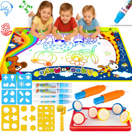 TG67278 GROSSE WASSERZEICHENMATTE WASSERMALEREI MEGASET + ZUBEHÖR