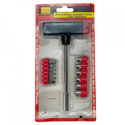 ZLB020M Sada nástrčných klíčů Šroubovací klíče 13 el