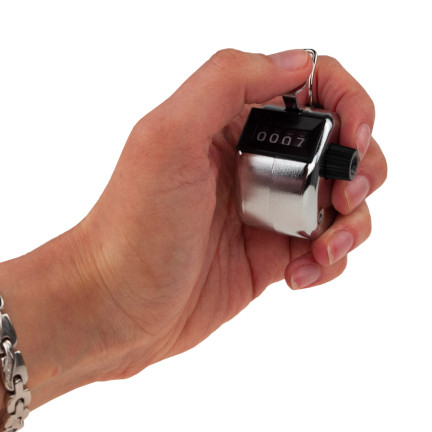 ZW22 CLICKER CLICKER MANUÁLNÍ MECHANICKÉ POČÍTADLO ANALOGOVÝ KROKOMĚR PRO POČÍTÁNÍ