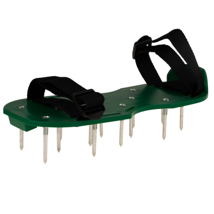 ZW30 GARTEN AERATOR SANDALE SCHUH OVERLAYS SPIKED RASENSTECHER