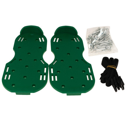 ZW30 GARTEN AERATOR SANDALE SCHUH OVERLAYS SPIKED RASENSTECHER