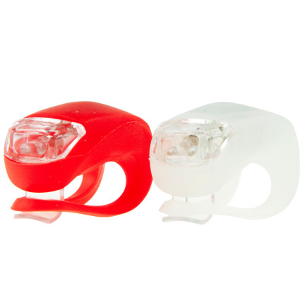 ZW39 LED FAHRRADLAMPE VORNE HINTEN 2 STÜCK