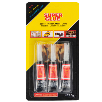 ZW45 SUPER GLUE super lepidlo 3ks sada