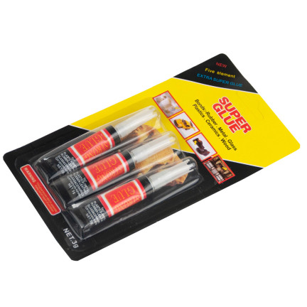 ZW45 SUPER GLUE super lepidlo 3ks sada