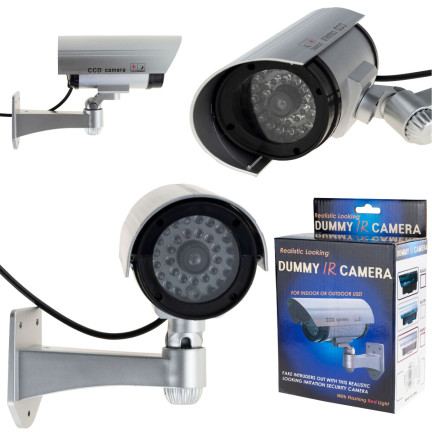 ZW70 ATRAPA KAMERY IR LED VENKOVNÍ KAMERA S DIODOU