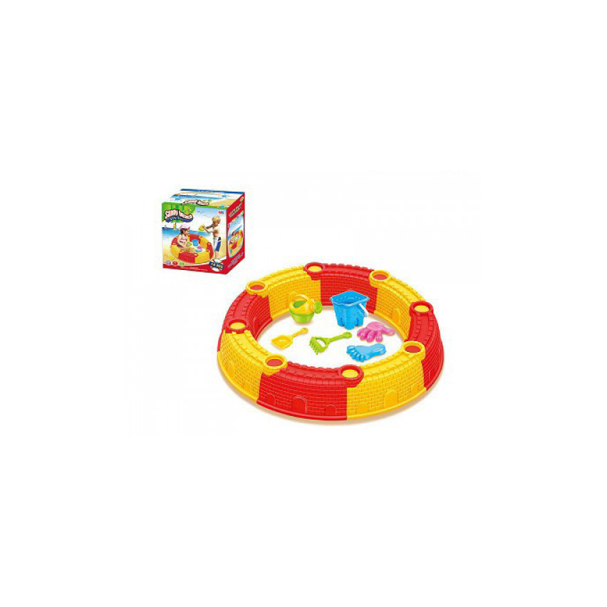 ZB81 Zusammenklappbarer modularer Sandkasten für den Garten