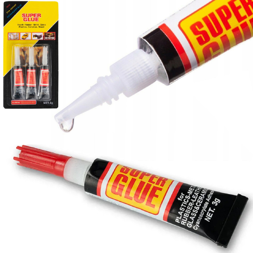 ZW45 SUPER GLUE super lepidlo 3ks sada