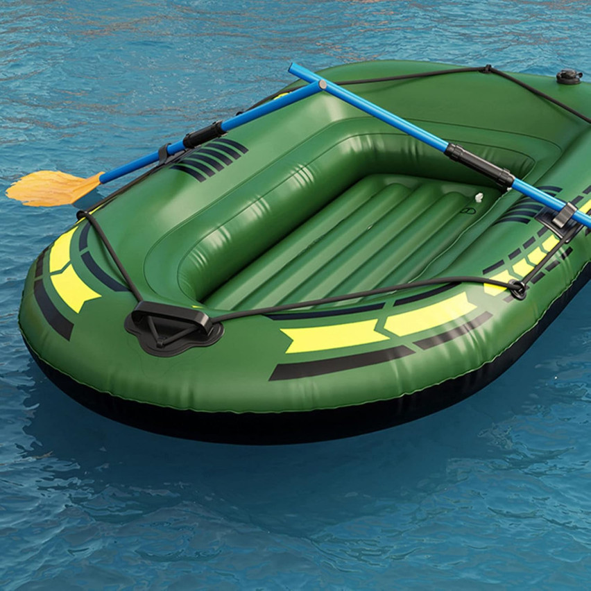 TG77792 BOOT SCHWIMMEN PONTON 1 PERSON PUMPE PADDELT ANGELN FÜR DIE FISCHEREI