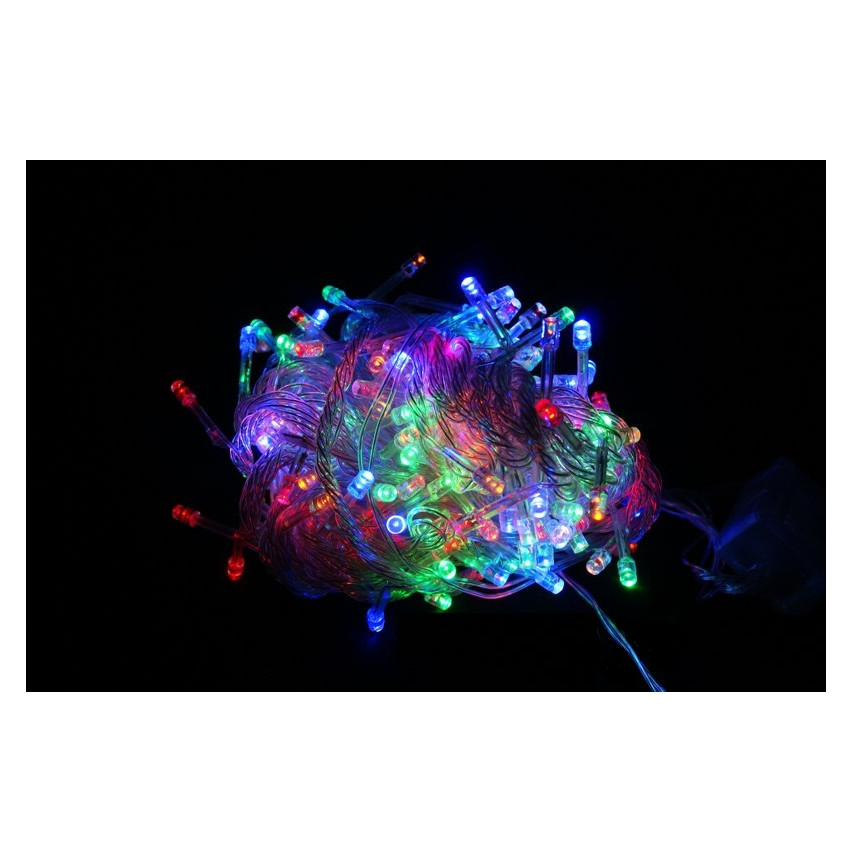 SW2 Weihnachtsbaumbeleuchtung 50 LED mehrfarbig mehrfarbig DICKES KABEL