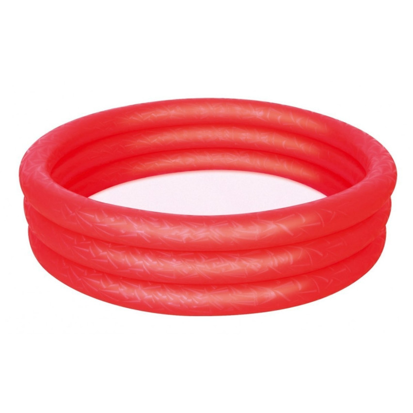 51025C Brodící bazén Barva 122/25 cm BESTWAY červená
