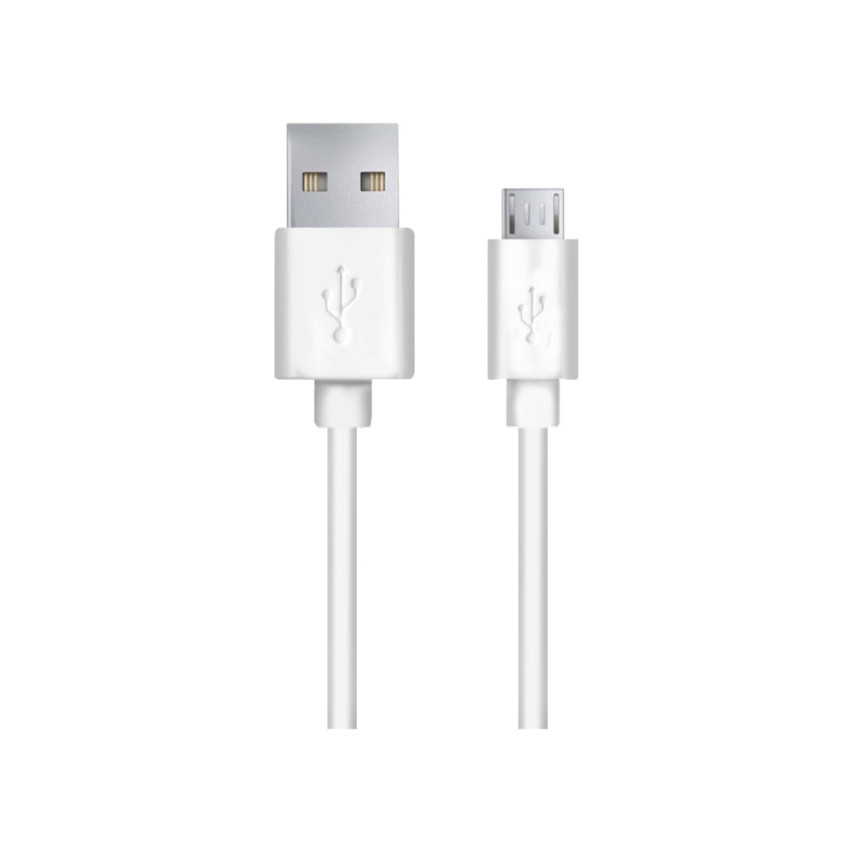 EB177W ESPERANZA MICRO USB 2.0 A-B M/M KABEL 0,5 M BÍLÝ