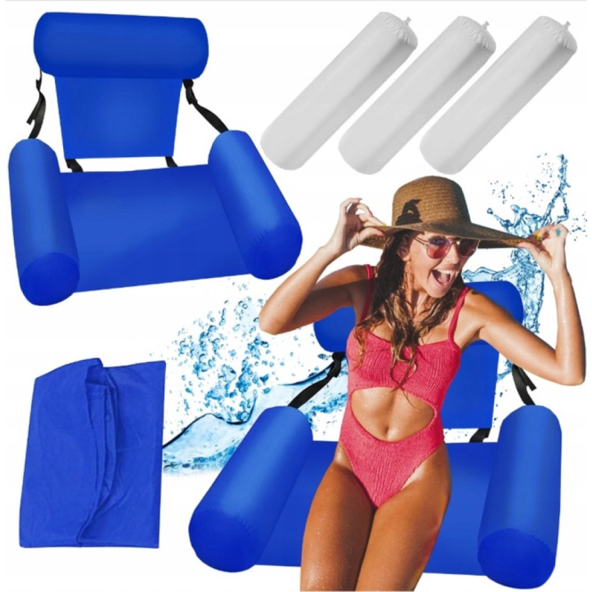 TG67345 WASSER HÄNGEMATTE SCHWIMMEN MATRATZE AUFBLASBAR FÜR SCHWIMMBAD