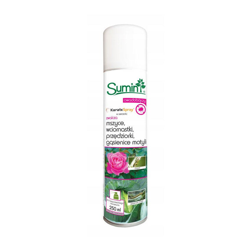 SUM51 KARATE SPRAY 250ML PROTI MŠICÍM, TŘÁSNĚNKÁM, ROZTOČŮM A PAVOUKŮM
