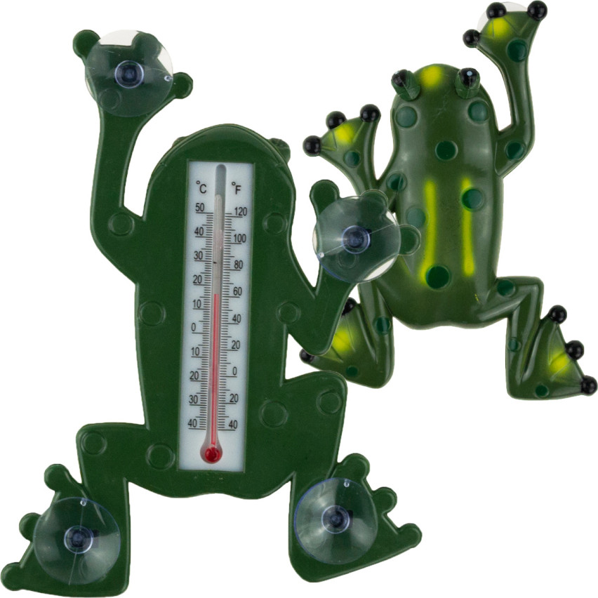 MAK5762 Frosch FACE-OFF THERMOMETER Saugnäpfe