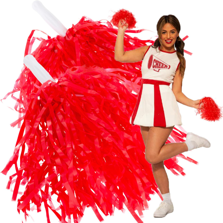 TG67402 CHEERLEADER POM POMS CHEERLEADER CHEERLEADER TANZ FARBEN