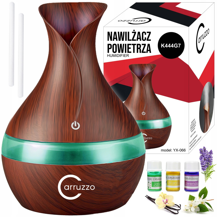 K444G7 LUFTBEFEUCHTER 300ML AROMA DIFFUSER ULTRASCHALL