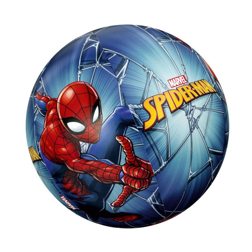 98002 Aufblasbarer Strandball, Spiderman-Ball, Bestway 51 cm, aufblasbar für Wasser