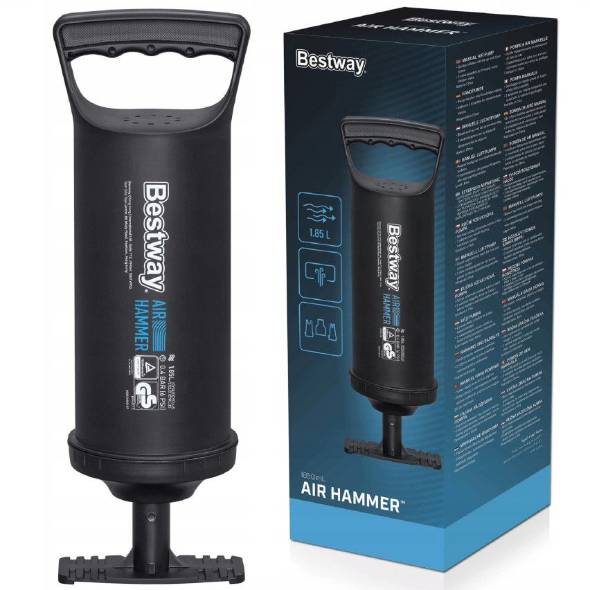 62002 RUČNÍ PUMPA 30CM PÍSTOVÁ BESTWAY MATRACE