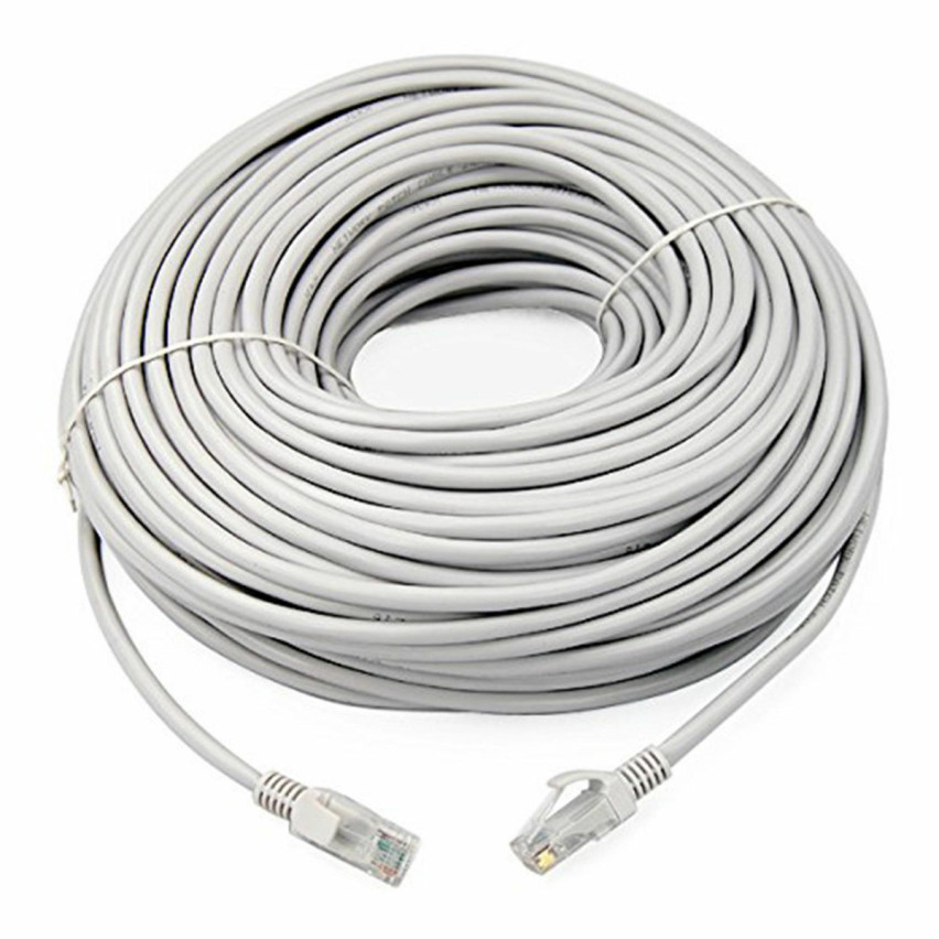 KO27 LAN ETHERNETOVÝ SÍŤOVÝ KABEL RJ45 CAT5E 15M KROUCENÁ DVOJLINKA INTERNETOVÝ KABEL