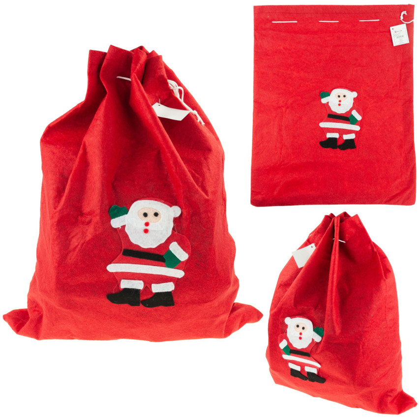 TG53109 MICHAEL'S BAG 40X30 LARGE RED GIFT SACKS (VELKÉ ČERVENÉ DÁRKOVÉ PYTLE)