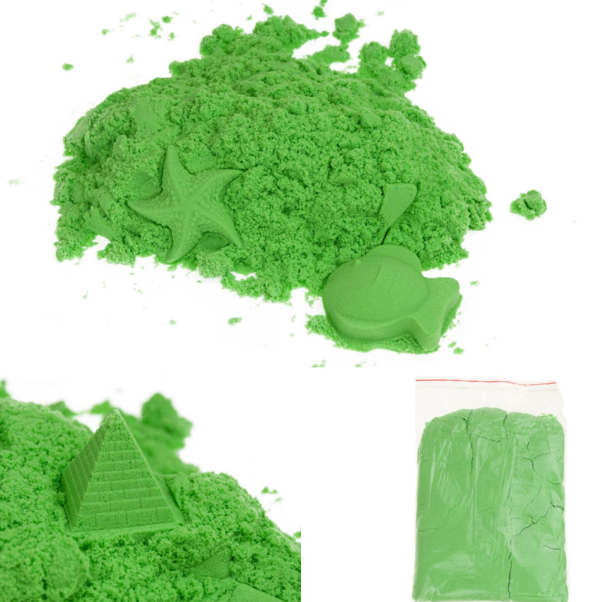 TG60132-3 KINETIC SAND MAGIC 1KG SANDCOLINE BARVY ZELENÉ