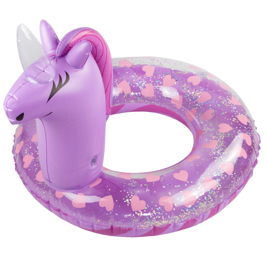 TG64238 AUFBLASBARE SCHWIMMEN KREIS PONY ROSA KREIS