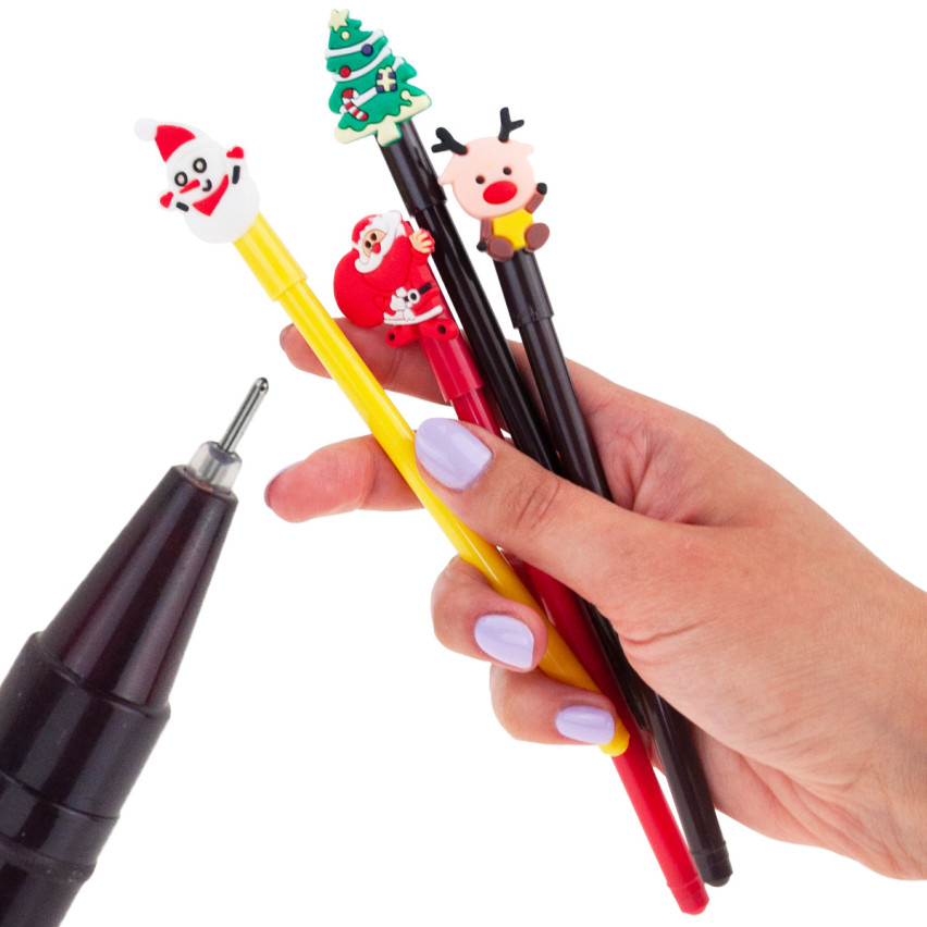 TG70496 GEL-STIFT WEIHNACHTSGESCHENK SET VON 4 STÜCK/KPL