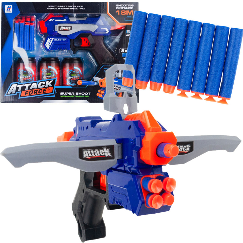 TG71059 NERF ELITE N-STRIKE SHOTLISTOL S PUŠKOU SHOTLER