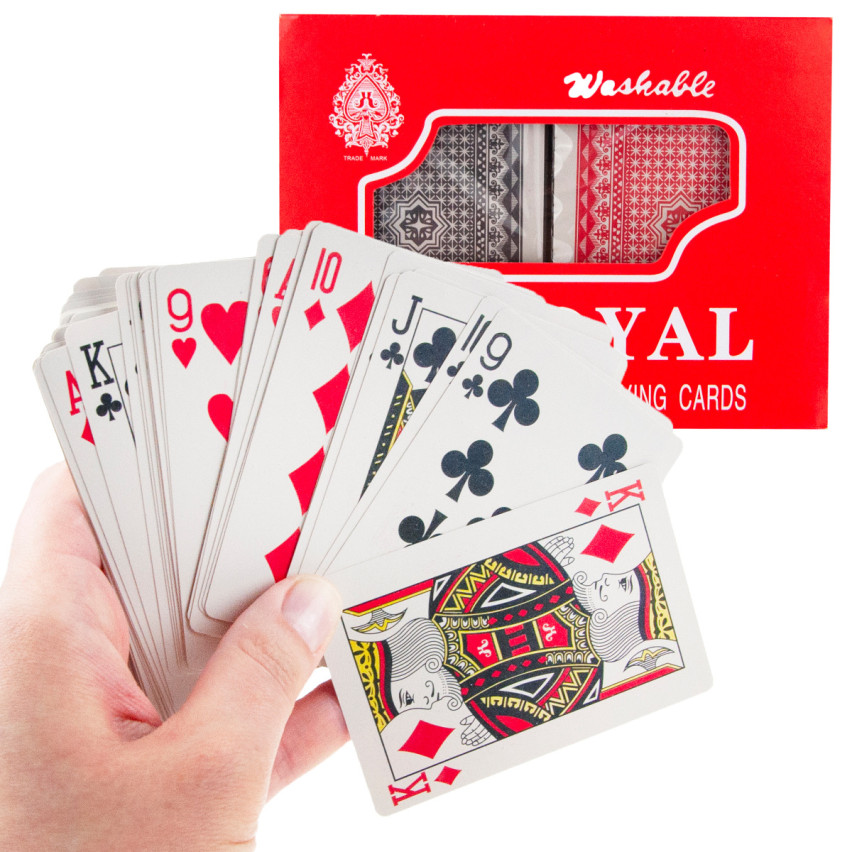 TG72984 2x POKER SPIELKARTEN TALIA COATED CARD SET 108 PACKS. TRADITIONELL