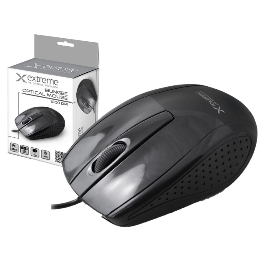 XM110K 3D drátová optická myš USB 1000 DPI