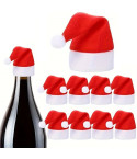 TG52960 10x MICHAEL'S HAT für Flaschenbesteck Weihnachtliche Tischdekoration