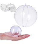 TG39029-BN BOMBLE ACRYLIC BALL FULL FOLDING BALLS PLASTIC 5cm TRANSPARENT
