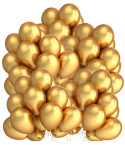 TG53243-1 Metallic Gold Luftballons Hochzeit Geburtstag Groß 100Stk