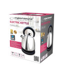 EKK032S ESPERANZA WASSERKOCHER DANUBE 1,8 L SILBER