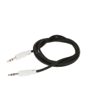 DD75 AUDIO KABEL AUX MINI JACK 3,5 mm MALE KONEKTORY 1 m NEKONEKTOROVATELNÝ