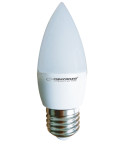 ELL147 LED žárovka C37 E27 6W ESPERANZA teplá bílá 3000K